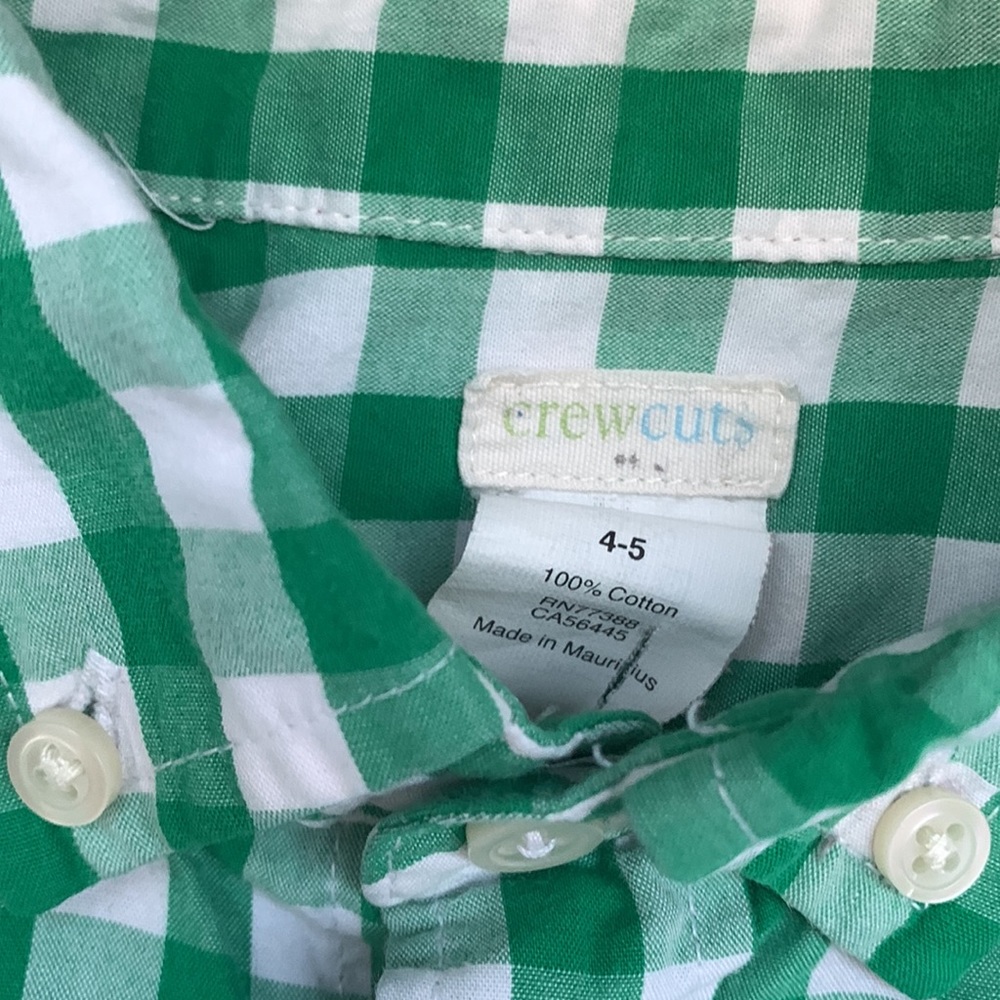 Crewcuts button down size 4 - Picture 2 of 3